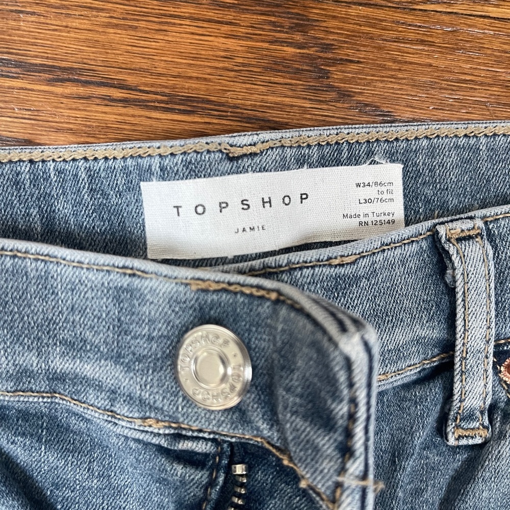 Topshop Jamie W34/L30